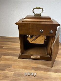 Seth Thomas Legacy 3W Westminster 1/4 Hour Chime Mantel Mechanical Clock with Key