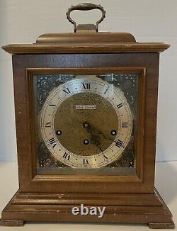 Seth Thomas Legacy V Mantel Clock 3 chime A403-002 Hermle Movement WithKey