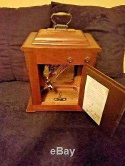 Seth Thomas Legacy Westminister Chime Mantle Clock #350-060 Great Condition