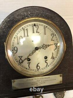 Seth Thomas Mantel Clock Georgetown University 1925 John D O'Reilly Presentation