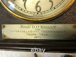 Seth Thomas Mantel Clock Georgetown University 1925 John D O'Reilly Presentation