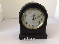 Seth Thomas Mantel Dome Clock, 1900s, Original With Key & Pendulum Works Perfect