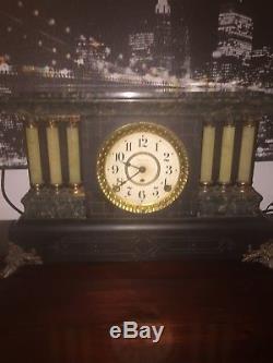 Seth Thomas Mantle Clock Antique 1800s