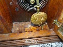 Seth Thomas Mantle Gingerbread Clock Vtg Antique Runs VERY NICE