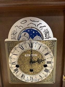 Seth Thomas Mantle Moon Phase Dial Clock Wharton Westmenster Chime