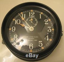 Seth Thomas Mark I U. S. Navy Deck Clock