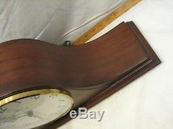 Seth Thomas Medbury 6E Tambour Camel Back Shelf/Mantle Westminster Chime Clock