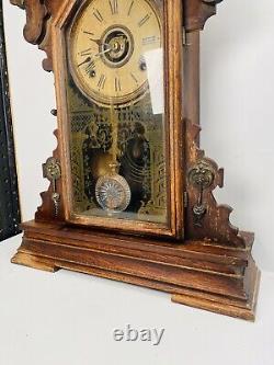 Seth Thomas Metals 6 Parlor Clock, Very Unique Clock, Runs Well