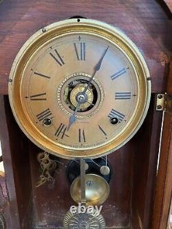 Seth Thomas Metals No. 1 Antique Eastlake Parlor/Kitchen/Mantel Clock