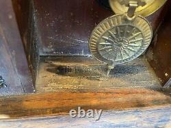 Seth Thomas Metals No. 1 Antique Eastlake Parlor/Kitchen/Mantel Clock