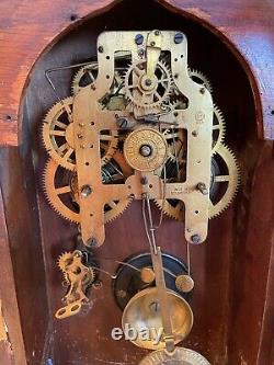 Seth Thomas Metals No. 1 Antique Eastlake Parlor/Kitchen/Mantel Clock