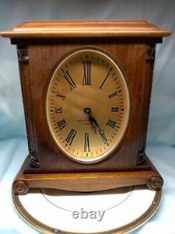 Seth Thomas Mid Century Mantel Clock 4 Jewels. Made In America