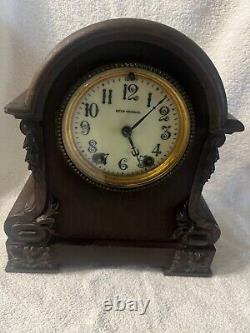 Seth Thomas Milan mahogany clock