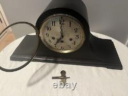 Seth Thomas Model #74 or #75 Tambour Westminster Chime Mantle Clock 113 Movement