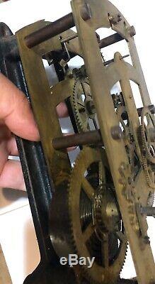 Seth Thomas Model 86 40 30/15 Day Time Only Double Wind Regulator Clock Movement