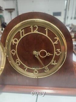 Seth Thomas Model No. E701-000 Electric Mantle Clock Running GC