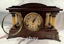 Seth Thomas New Sucile Antique Adamantine Mantel Clock