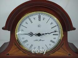Seth Thomas No. 1363 Emperor Strike and Chime Mantel Clock with Hermle 2114 Quartz