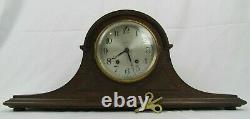 Seth Thomas No. 18 Tambour 8 Day Mantel Table Shelf Clock NICE