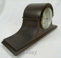 Seth Thomas No. 18 Tambour 8 Day Mantel Table Shelf Clock NICE