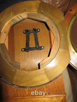 Seth Thomas No. 2 Regulator, 8 Day Time Wall Clock Oak Case, Beautiful & Running