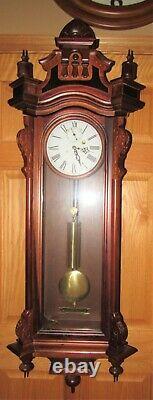 Seth Thomas No. 5 Weight Driven Wall Regulator Clock 8-day Reproduction