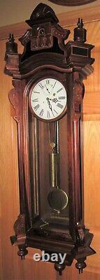 Seth Thomas No. 5 Weight Driven Wall Regulator Clock 8-day Reproduction