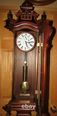 Seth Thomas No. 5 Weight Driven Wall Regulator Clock 8-day Reproduction