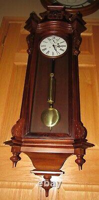 Seth Thomas No. 5 Weight Driven Wall Regulator Clock 8-day Reproduction