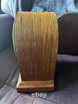 Seth Thomas No. 89 Wood & Brass Mantle Clock Antique, Vintage Works. No Key