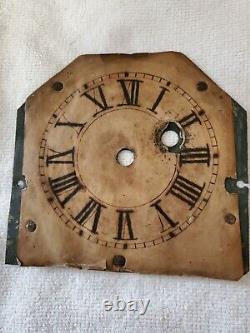 Seth Thomas Octagon Top Cottage clock. Circa 1860. S. Thomas Plymouth Conn