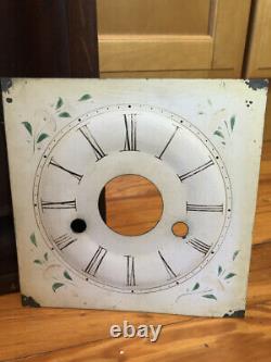 Seth Thomas Ogee Shelf Clock Antique Wind Up Glass Wooden Cabinet parts repair