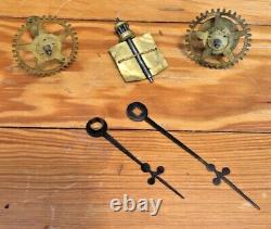 Seth Thomas Ogee Shelf Clock Antique Wind Up Glass Wooden Cabinet parts repair