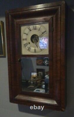 Seth Thomas Ogee Wall Clock (1850 Cir)