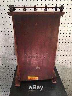 Seth Thomas Omaha Lyre Movement City Series Mantle Shelf Table Clock