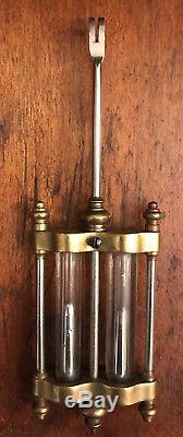 Seth Thomas Orchid 4 Crystal Regulator Original Genuine Mercury Pendulum c. 1909