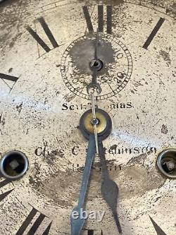 Seth Thomas Outside Bell Ships Clock. Bell Works Clock Doesn't Chas Hutchinson