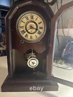 Seth Thomas Patented July 30 1878 Mantle, Table Clock With Original Keys