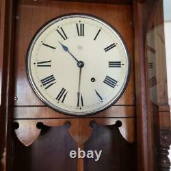 Seth Thomas Queen Anne Walnut Wall Clock