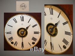 Seth Thomas Rare Oregon 1885 Antique City Series Cabinet Clock In Cocobola