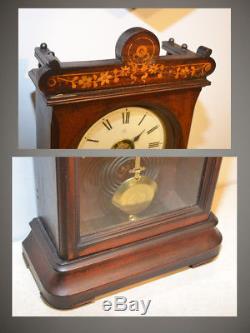 Seth Thomas Rare Oregon 1885 Antique City Series Cabinet Clock In Cocobola