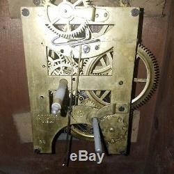 Seth Thomas Regulator Wall Clock Parts or Repair Only Unknown History