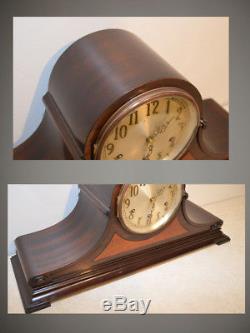 Seth Thomas Restored Grand Chime 99 1928 Antique Westminster Clock In Mahog