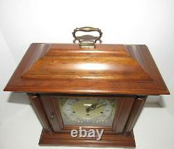 Seth Thomas Royal Quarter Hour Triple Chime Bracket Clock Large 8-day