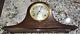 Seth Thomas Sentinel #9 8 Day Hump Back Mantel Clock Vtg Antique Runs Good