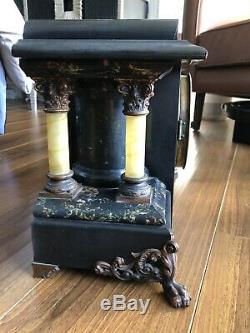 Seth Thomas Shasta Antique Adamantine Mantel Clock