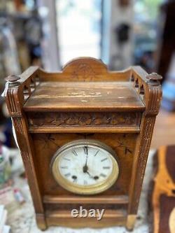 Seth Thomas Shelf Clock In Working Condition