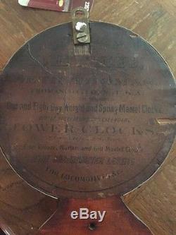 Seth Thomas Ship Bell Clock Rare