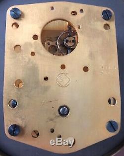 Seth Thomas Ship Clock Heavy Solid Brass Old Vtg 5165/4603
