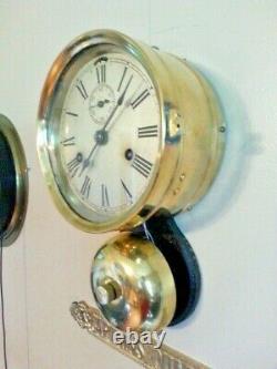 Seth Thomas Ships Clock With External Bell